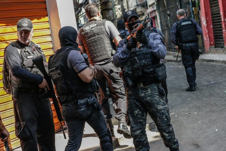 In Rio de Janeiro, Brazil, police murdered 25 people in a drug-trafficking operation